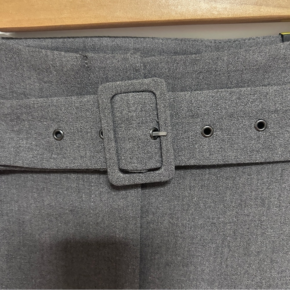 Reitmas Stylish Gray Belted Trousers Women’s size 16P Office Business Church - Picture 4 of 10